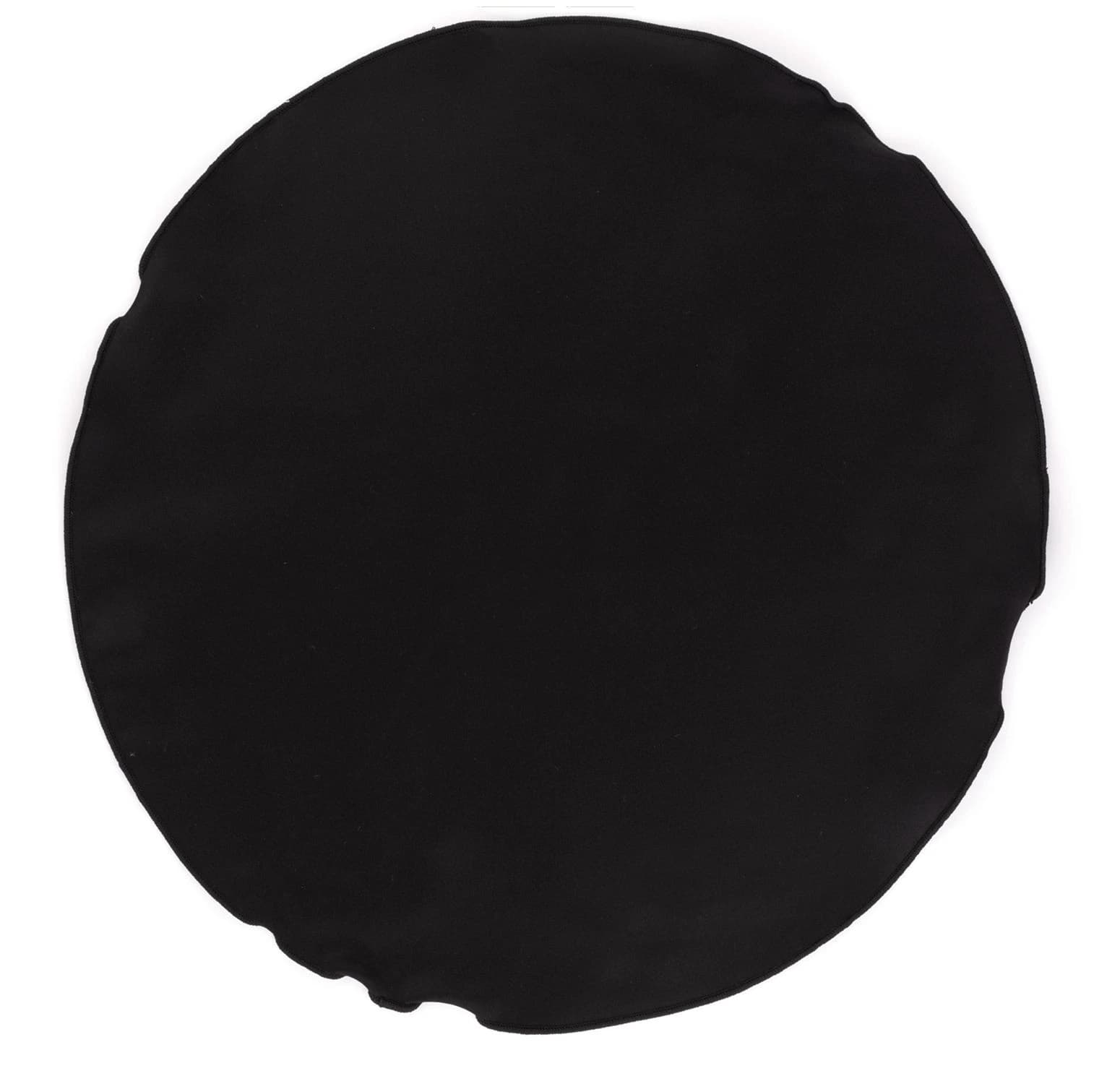 Black Italian Silk Pocket Square for Men