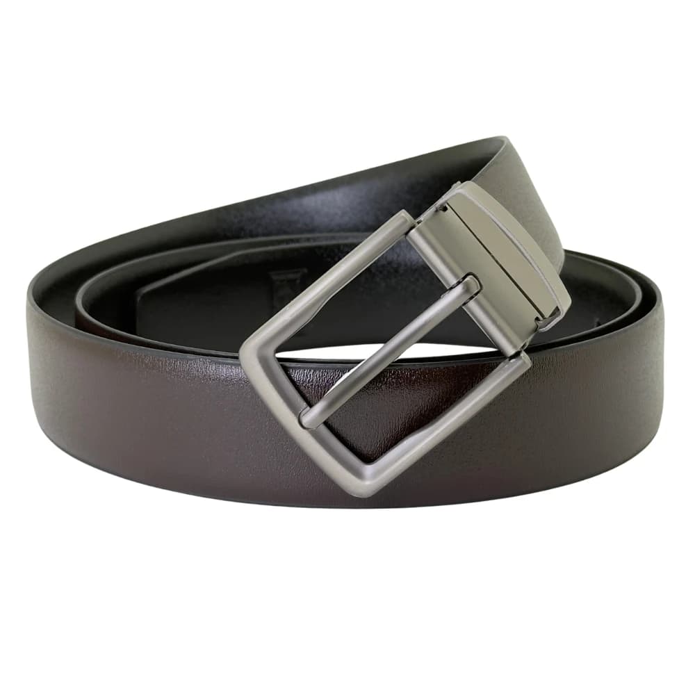 Black Leather Belt for Men