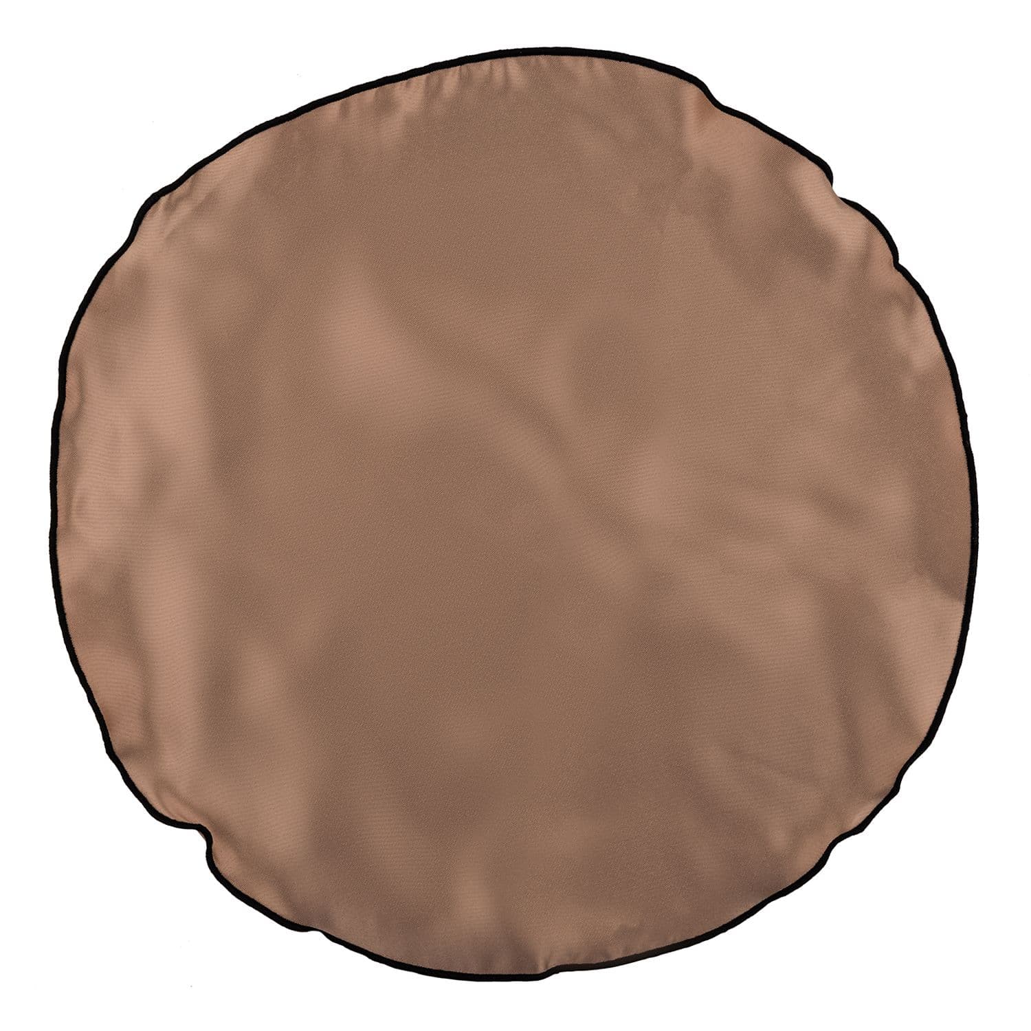 Brown Italian Silk Pocket Square for Men