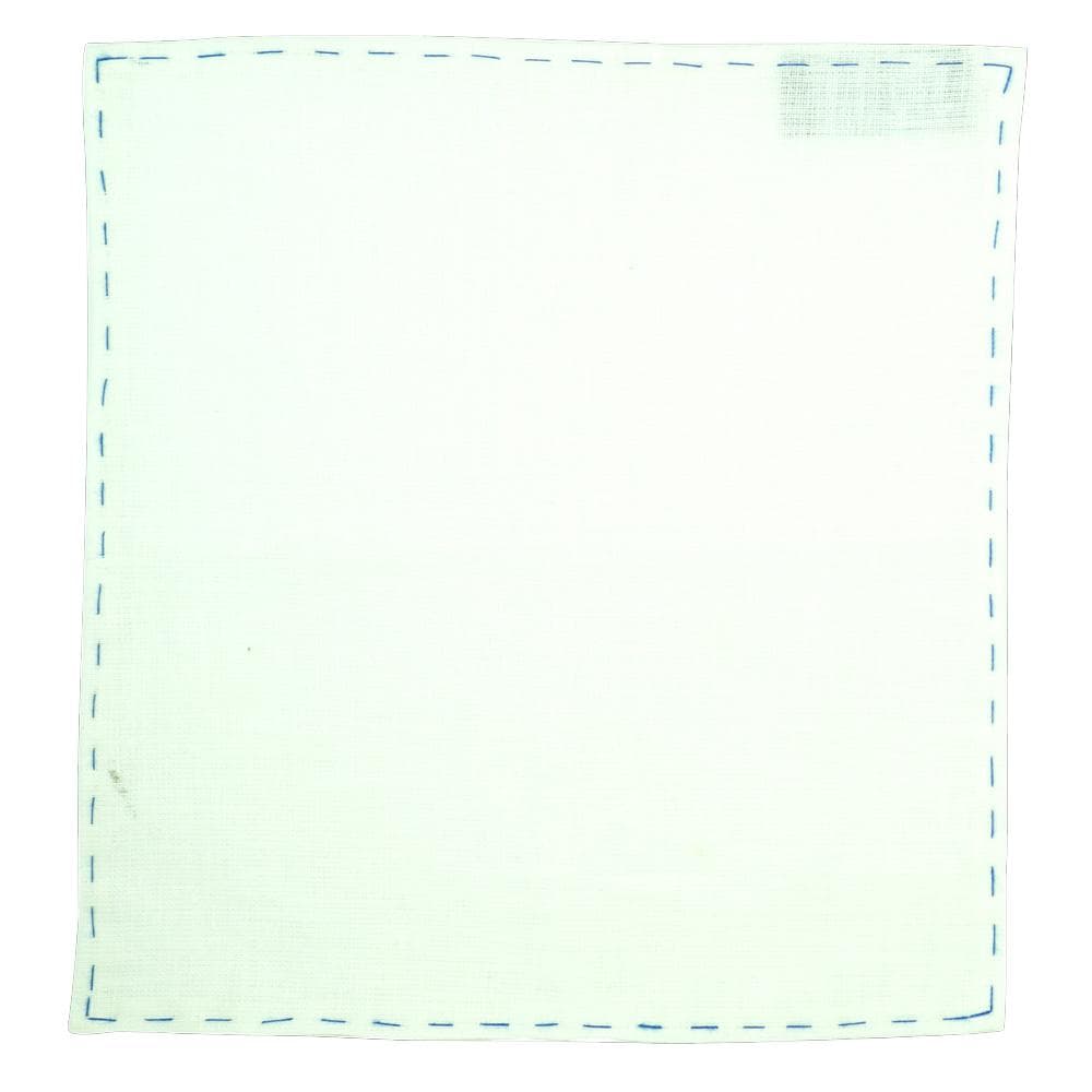 White Pocket Square for Men