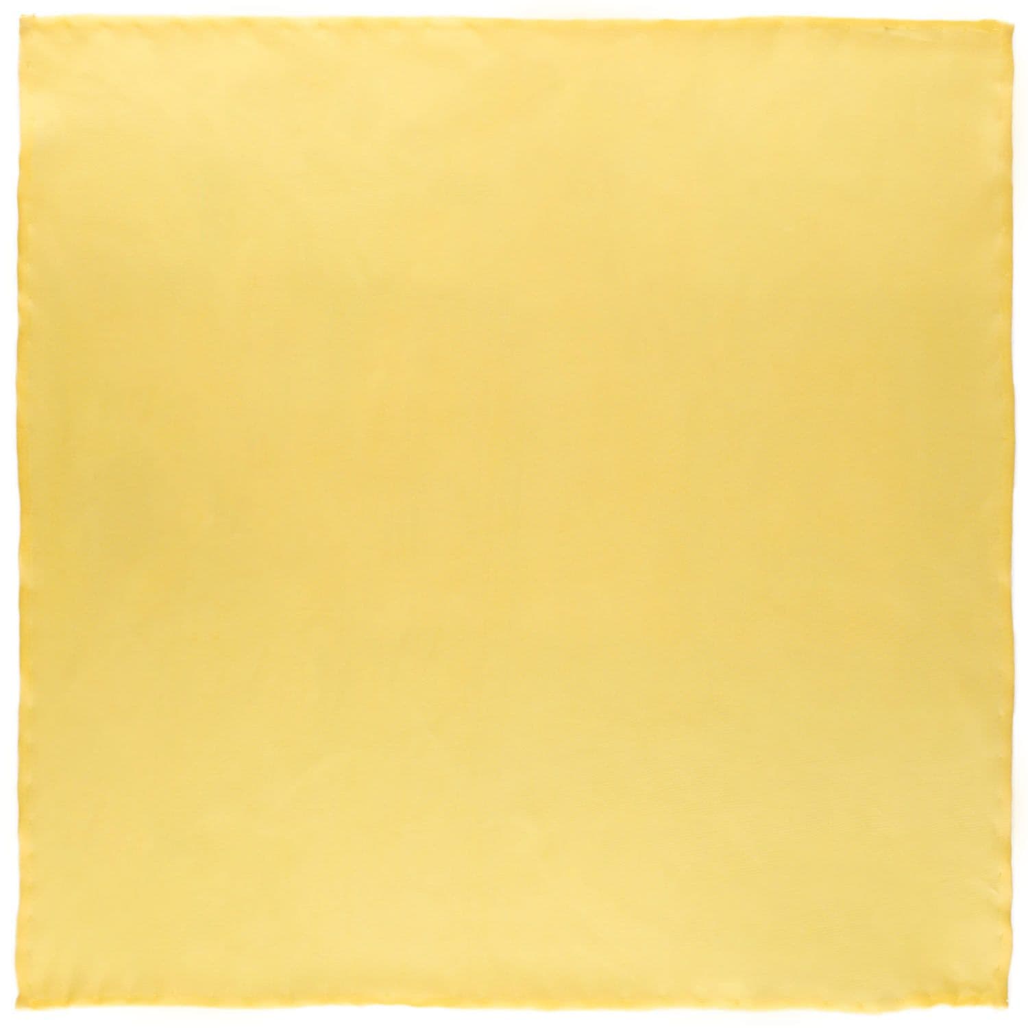 Yellow Pocket Square for Men
