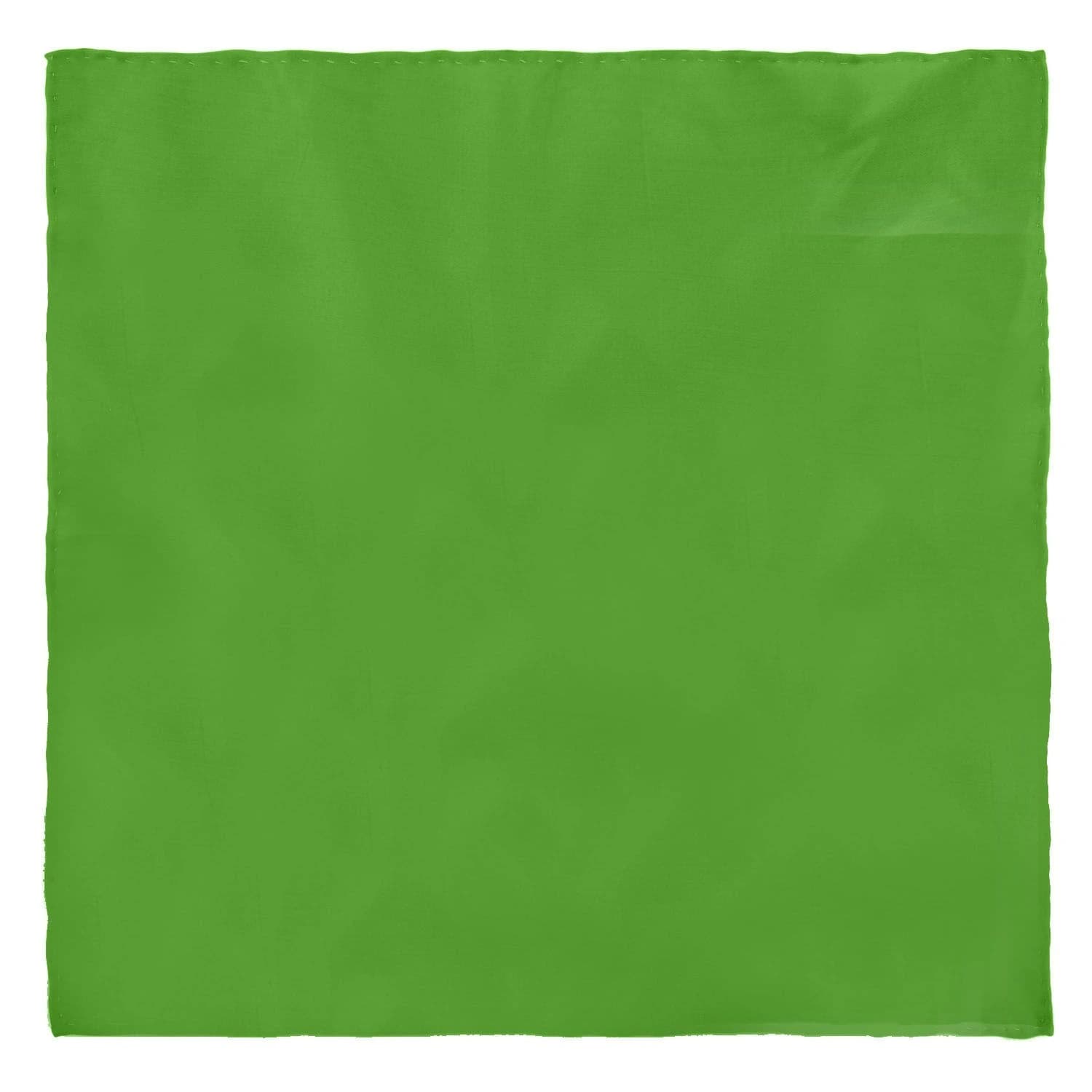 Green Pocket Square for Men