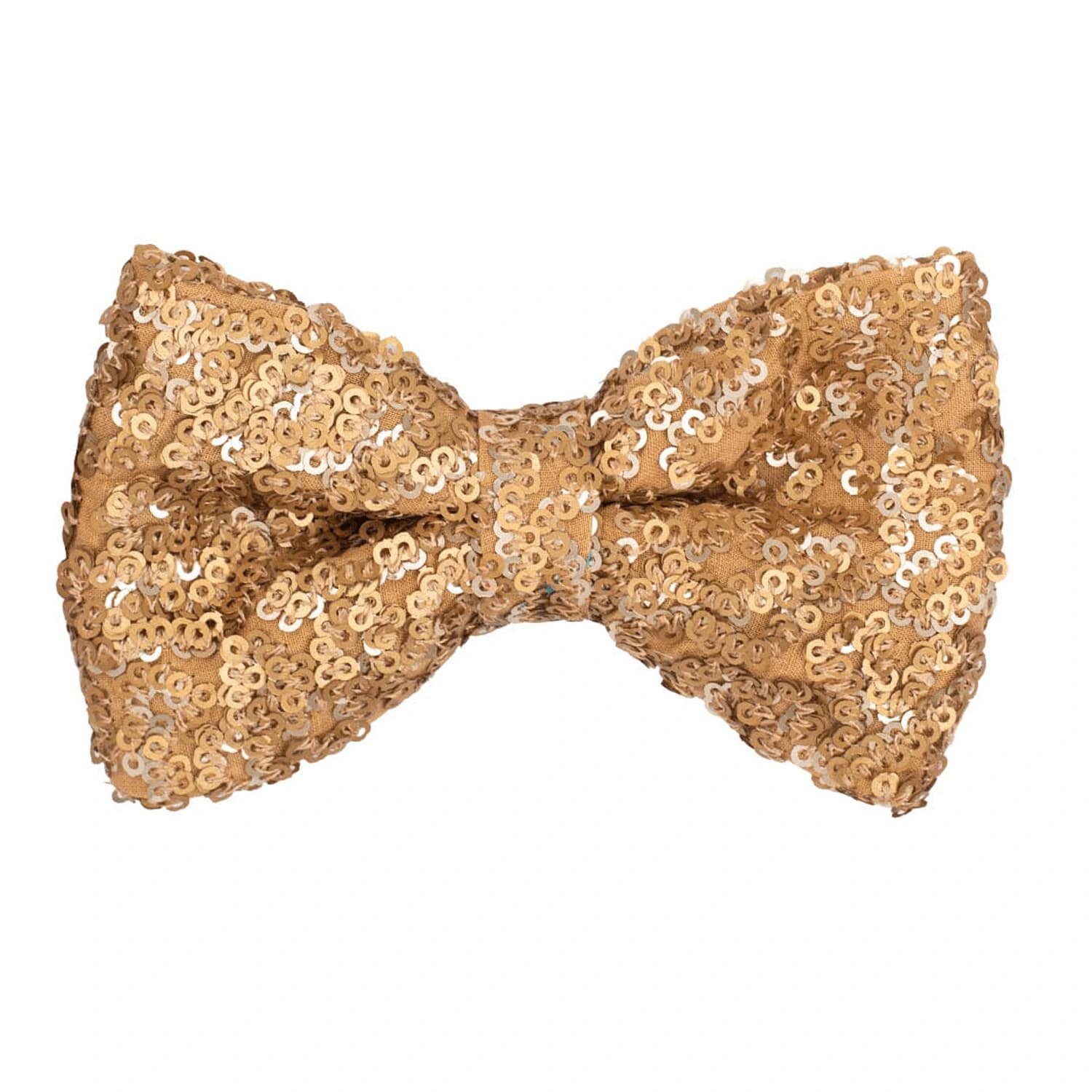 Gold Classic Sequins Pre-Tied Bow Tie for Men