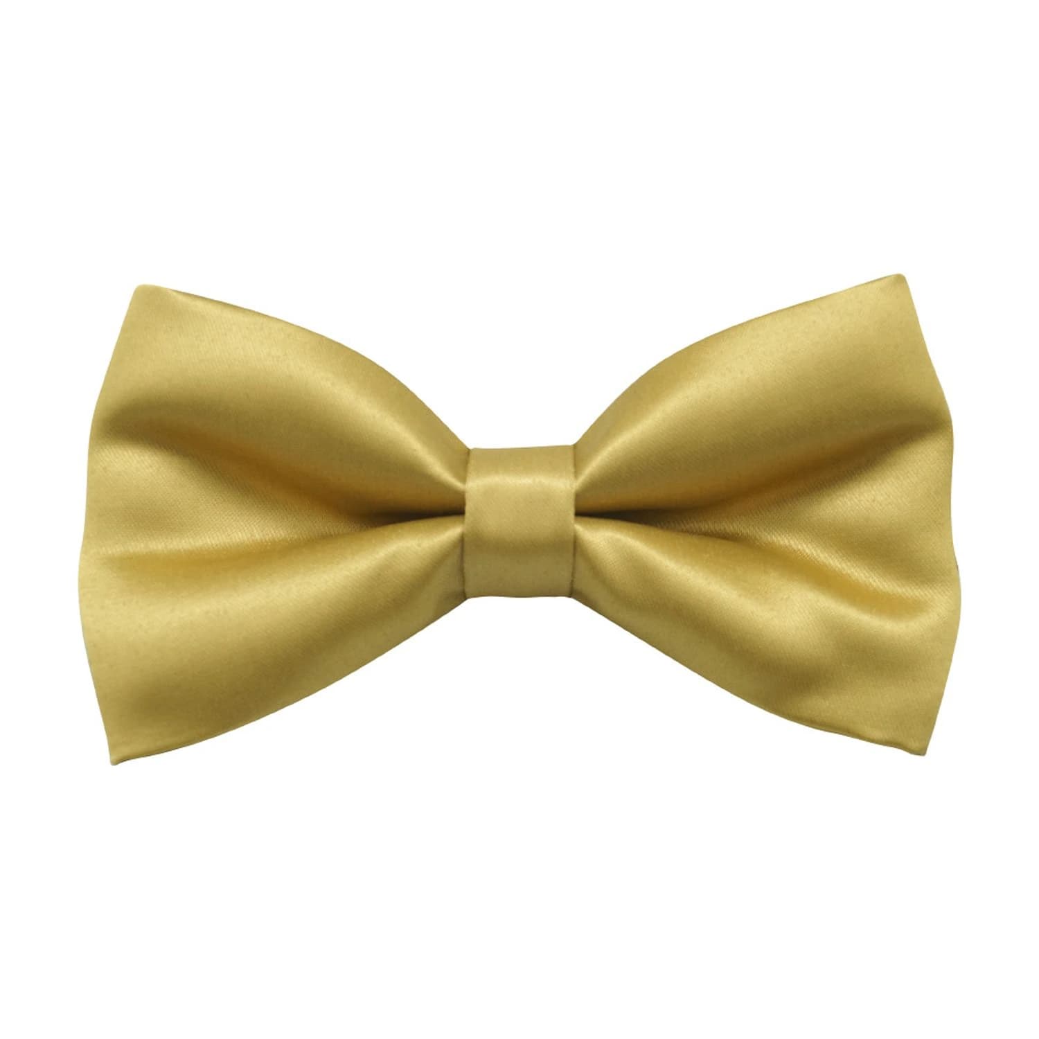 Gold Pre-Tied Bow Tie for Men