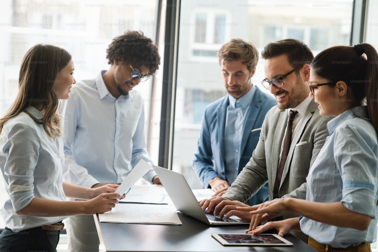 TieHub team collaborating
